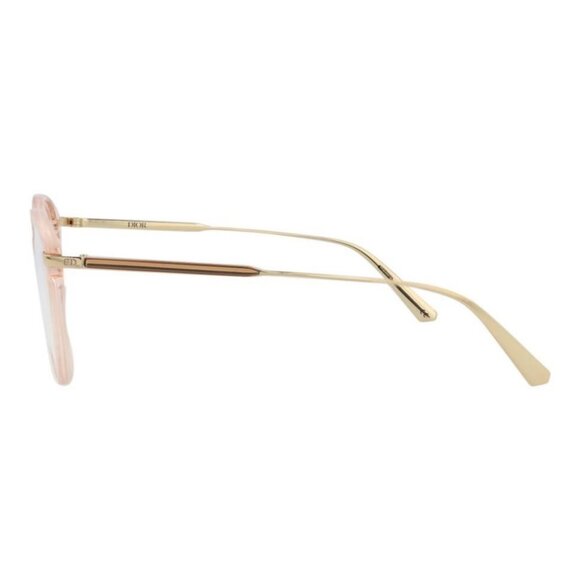 Dior Womens Round/Oval Pink Gold Transparent Fashion Designer Eyewear - Picture 3 of 4